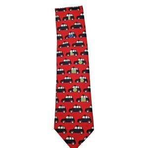 I Love London Neck Tie Red Ian Heath Tie Rack Black Taxi Cab